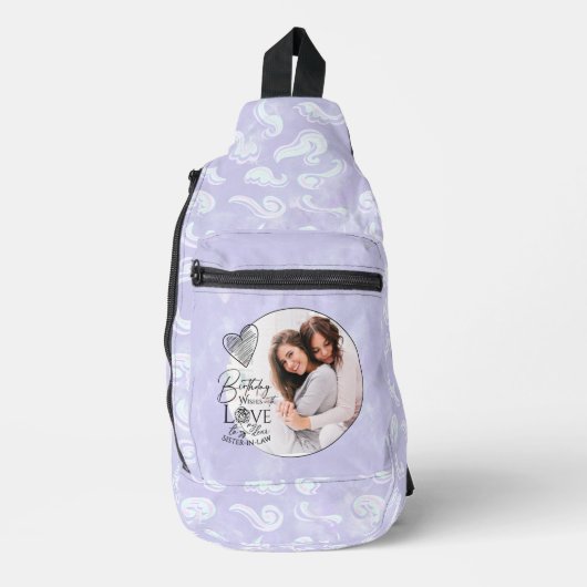 Verjaardagscadeaus voor schoonzus sling bag (Voorkant)