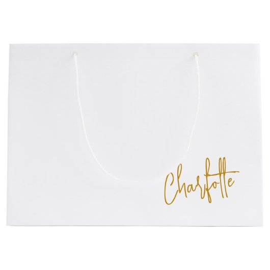 Verjaardagscadeautas, speciale gelegenheid Aangepa Groot Cadeauzakje (Voorkant)