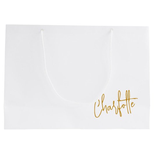 Verjaardagscadeautas, speciale gelegenheid Aangepa Groot Cadeauzakje (Achterkant)