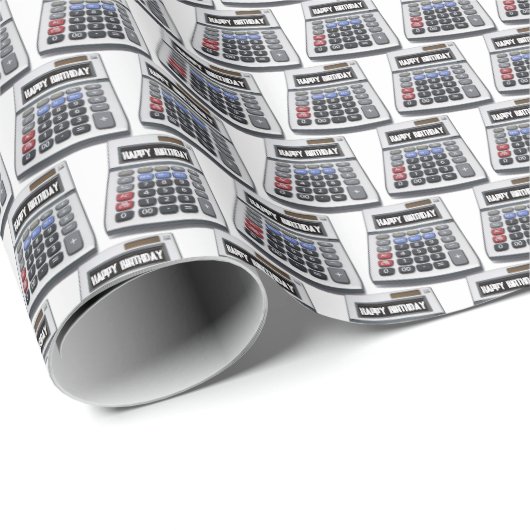 Verjaardagscalculators Cadeaupapier (Rol Hoek)