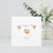 VERJAARDAGSCARD CORGI FEESTDAGENKAART (Staand voorkant)