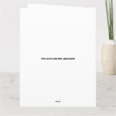 VERJAARDAGSCARD FATHER'S DAY VUURToren ZEE Kaart (Achterkant)