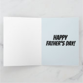 VERJAARDAGSCARD FATHER'S DAY VUURToren ZEEKAANTJE Kaart (Binnen)