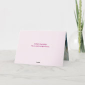 VERJAARDAGSCARD LIBELLE KLEINDOCHTER BEDANKKAART (Achterkant)