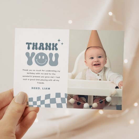 VERJAARDAGSCARD ONE Happy Dude Bedankt