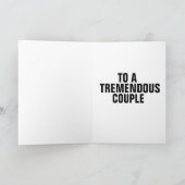 VERJAARDAGSCARD VAN DONALD TRUMP VOOR KOPPEL KAART (Binnen)