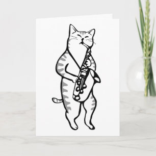 VERJAARDAGSCARD VAN JAZ KATER KAART