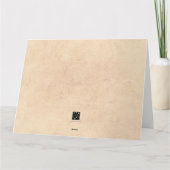 VERJAARDAGSCARD VOOR MOEDER (VINTAGE) KAART (Achterkant)