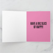 VERJAARDAGSCARDS MET GROTE CAKE KAART (Binnen)