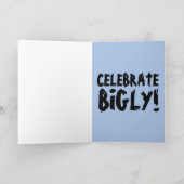 VERJAARDAGSCARTONS MET DONALD TRUMP GRAFISCH ONTWE FEESTDAGEN KAART (Binnen)