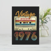 Verjaardagscassettebandje 1976 45e verjaardag Vint Kaart (Staand voorkant)