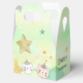 verjaardagscatroon van magische caticorn bedankdoosjes (Geopend)