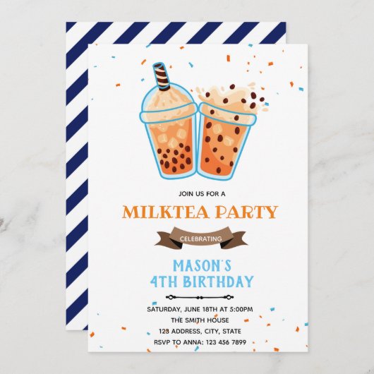 verjaardagscentrum Boba Kaart (Voorkant / Achterkant)