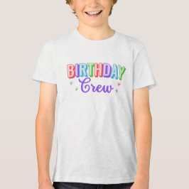 Verjaardagscrew Tri-Blend Shirt