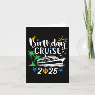 Verjaardagscruise 2025 Schip Boot Familie Zomer Va Kaart