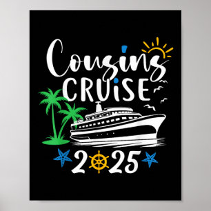 Verjaardagscruise 2025 Schip Boot Familie Zomer Va Poster