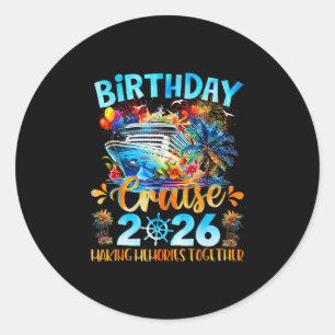 Verjaardagscruise 2026 Herinneringen Maken Samen F Ronde Sticker