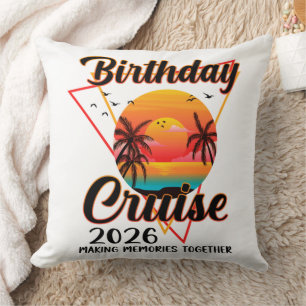 Verjaardagscruise 2026 Samen Herinneringen Maken Kussen