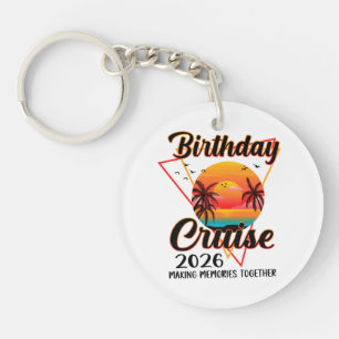 Verjaardagscruise 2026 Samen Herinneringen Maken Sleutelhanger