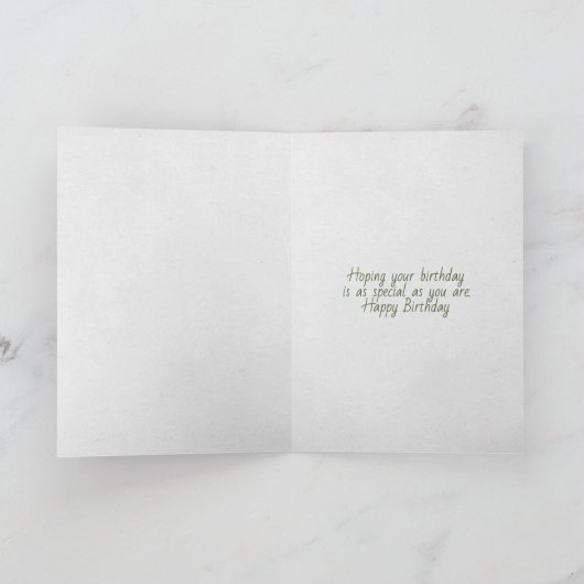 verjaardagsculente planten in pot kaart (Binnen)