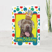 Verjaardagscupcake - Mastiff - Snoop Kaart (Voorkant)