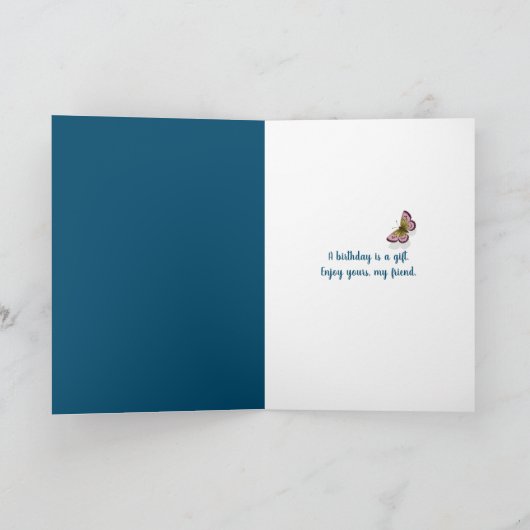 verjaardagsdagsdagsdagsdagsdagsdag en ladybugs kaart (Binnen)