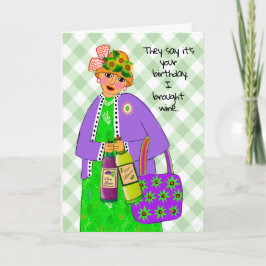 Verjaardagsdame gekleed als de Koningin brengt Wij Kaart