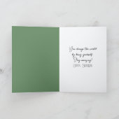 Verjaardagsdansende hippe oude dame kaart (Binnen)