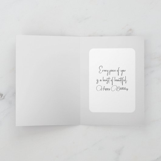 Verjaardagsdanser in een stadsfontein kaart (Binnen)