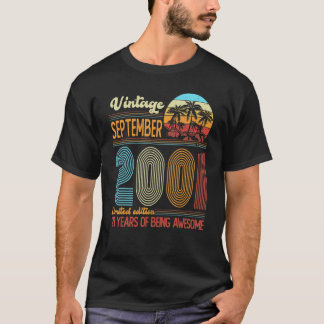 Verjaardagsdecoratie September 2001 1 T-shirt