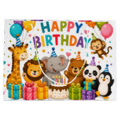 Verjaardagsdieren Cadeautas (Achterkant)