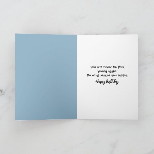 Verjaardagsdolfijn springt uit het water kaart (Binnen)