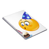 verjaardagsemoji notitieboek (Rechterzijde)