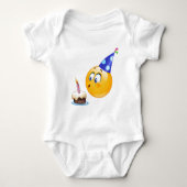 verjaardagsemoji romper (Voorkant)