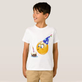 verjaardagsemoji t-shirt (Voorkant volledig)