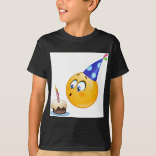 verjaardagsemoji t-shirt