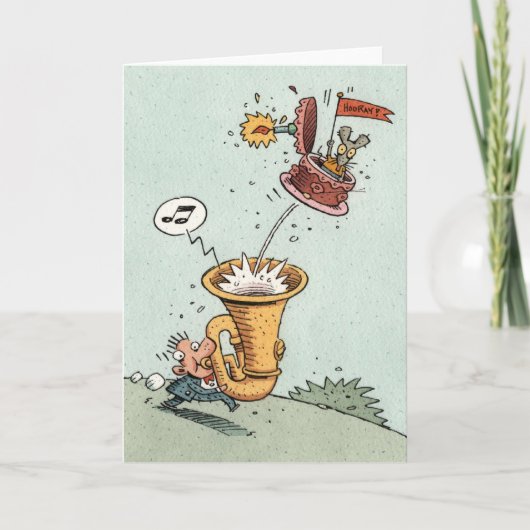 Verjaardagsexplosie! Kaart (Voorkant)