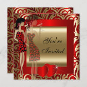 Verjaardagsfeest 21 | Doe-het-zelf tekst Kaart (Voorkant / Achterkant)