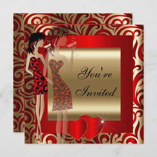 Verjaardagsfeest 21 | Doe-het-zelf tekst Kaart (Voorkant / Achterkant)