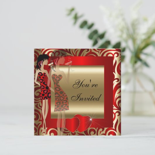 Verjaardagsfeest 21 | Doe-het-zelf tekst Kaart (Staand voorkant)