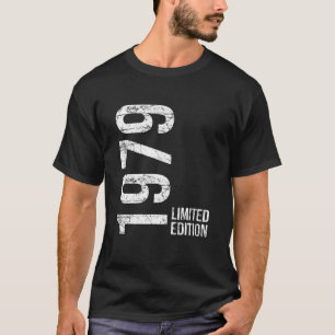 Verjaardagsfeest 47 jaar na geboorte in 1979 t-shirt