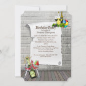 Verjaardagsfeest Aankondigingen (Voorkant)