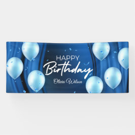 Verjaardagsfeest banner
