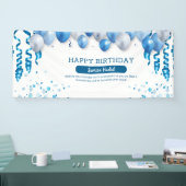 Verjaardagsfeest Banner (Beurs)