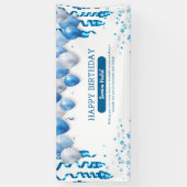 Verjaardagsfeest Banner (Verticaal)