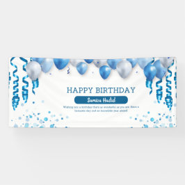 Verjaardagsfeest Banner
