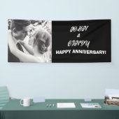 VERJAARDAGSFEEST BANNER Aangepaste FOTO (Beurs)