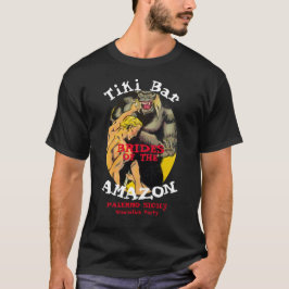 Verjaardagsfeest Barbecue Tiki Bar Amazon T-shirt