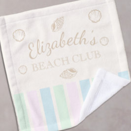 Verjaardagsfeest Beach Club Washandje