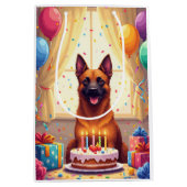 Verjaardagsfeest Belgische Mechelaar Medium Cadeauzakje (Voorkant)
